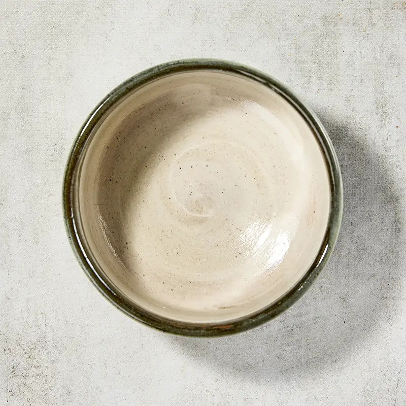 Matcha tea bowl, Pattern NYUHAKU