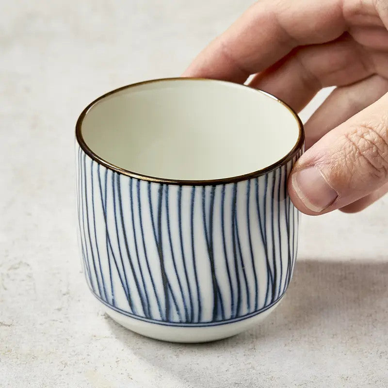 Chawan-mushi bowl, Tokusa pattern, 145 ml