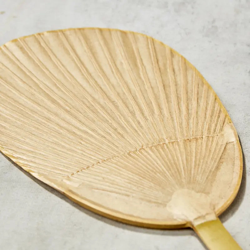 Barbecue-Fächer Shibu-uchiwa oval