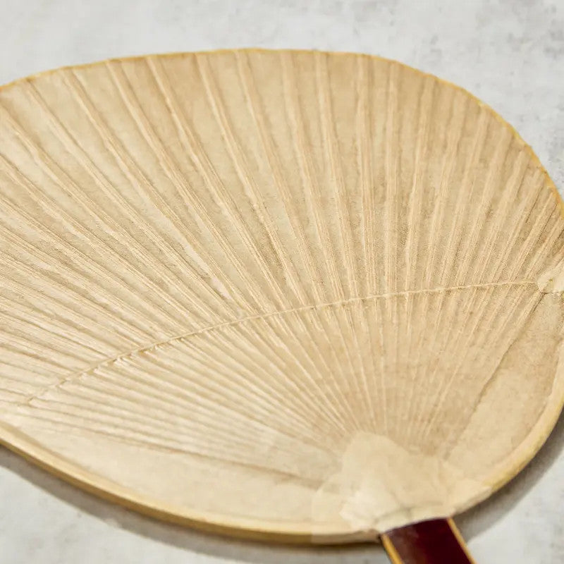 Ovaler Shibu-uchiwa Grillfächer