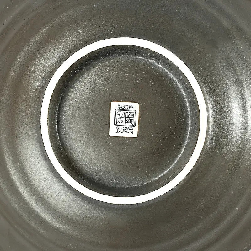 Japanese Udon/Somen Plate – Porcelain 21.4cm – Membachi
