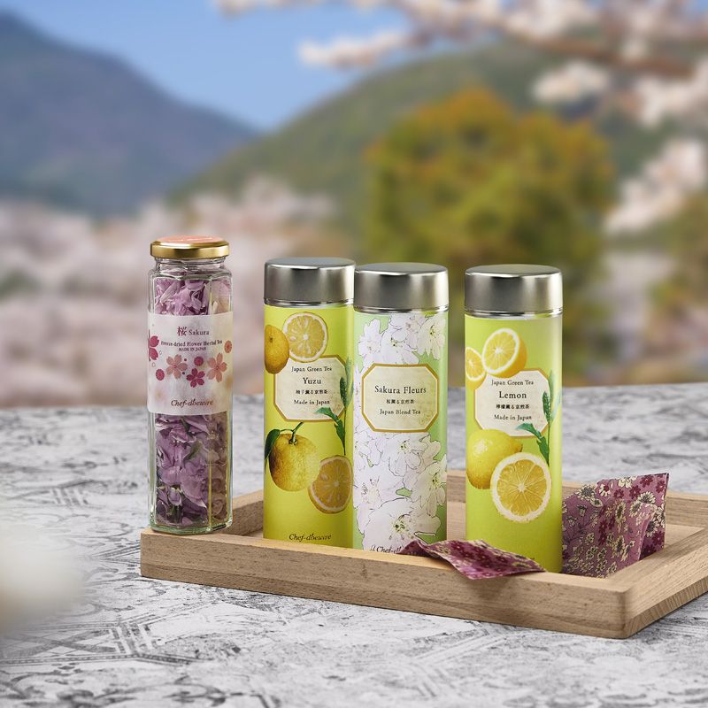 Thé vert à la fleur de cerisier sakura 40g