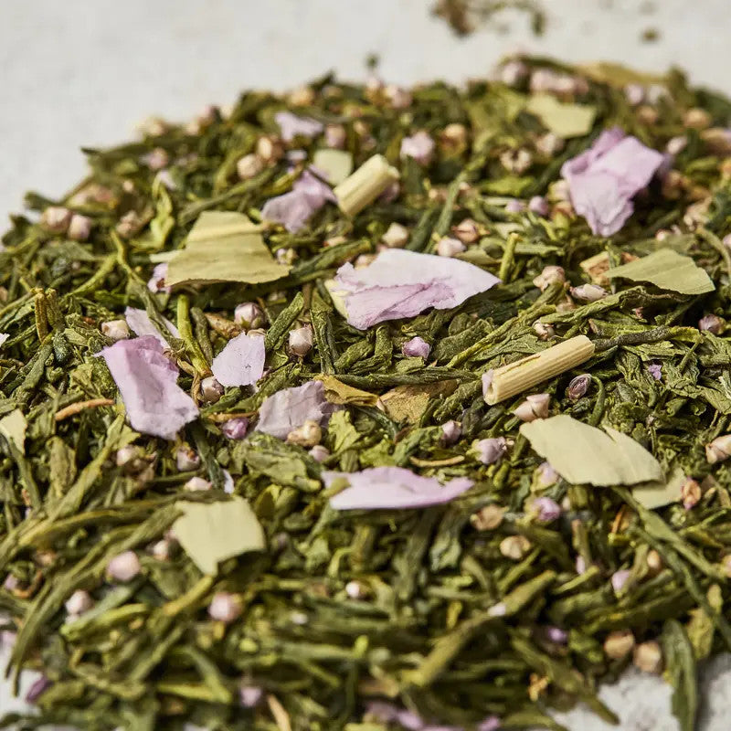 Thé vert à la fleur de cerisier sakura 40g