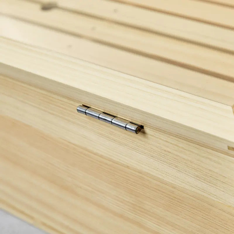 Sushi Neta Box in Hinoki wood, tilted, with hinges, XL,692295205