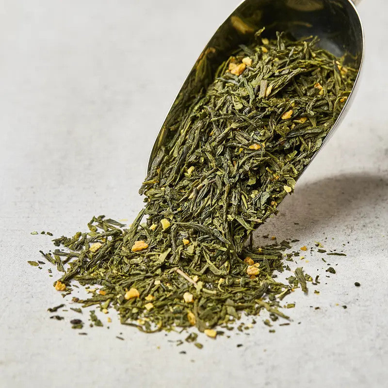 Aromatisierter grüner Tee mit Ponkan-Zitrusfrucht - 40g