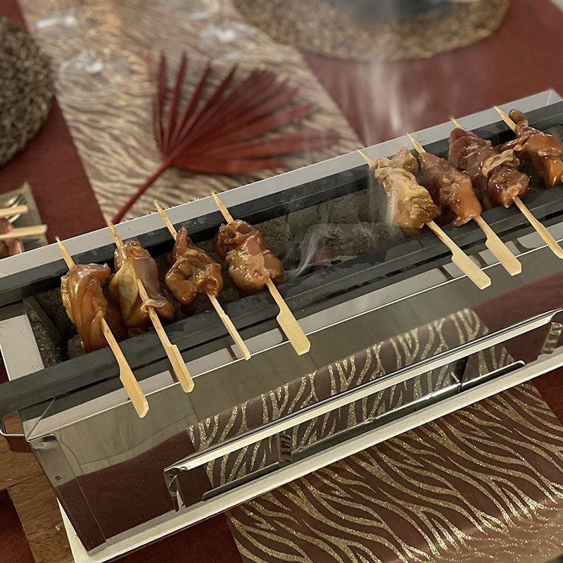 Spezialgrill für Yakitori Sumibiyaki