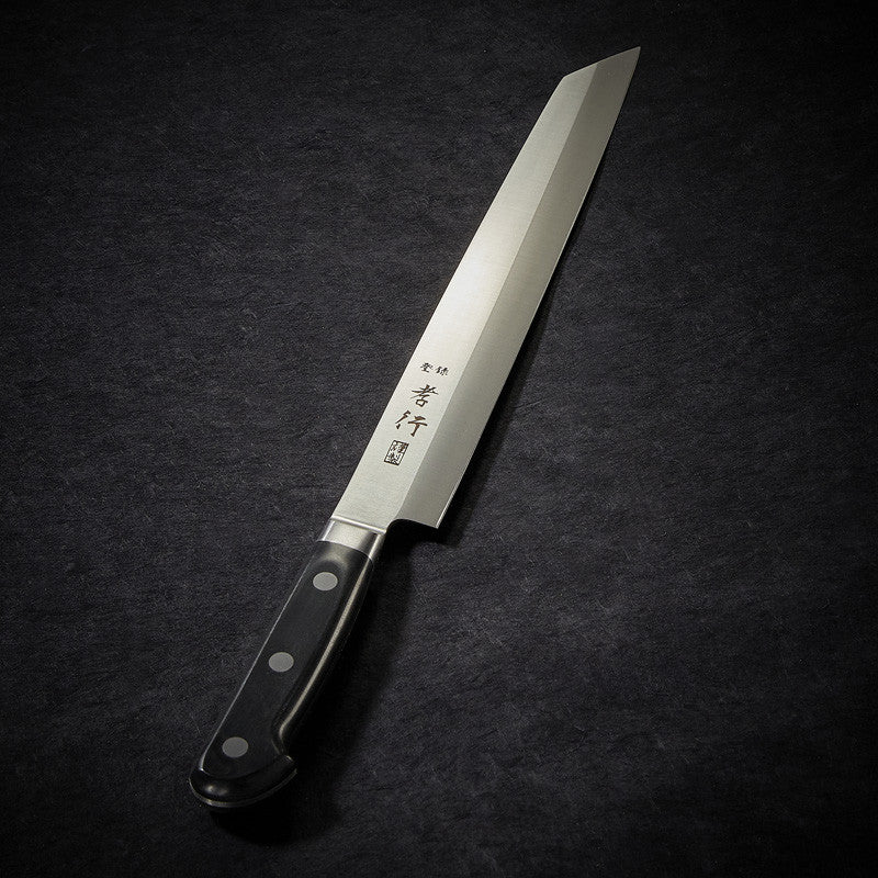 Faca Grand Chef Kiritsuke Yanagiba para sushi e sashimi lâmina 260 mm, destro
