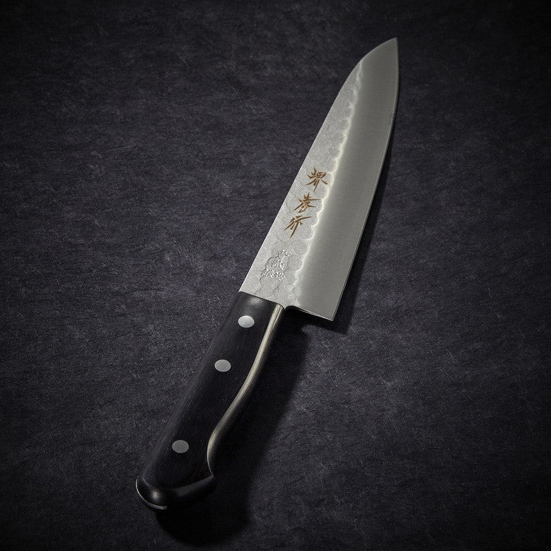 Chefmesser, gehämmerte Klinge 180 mm