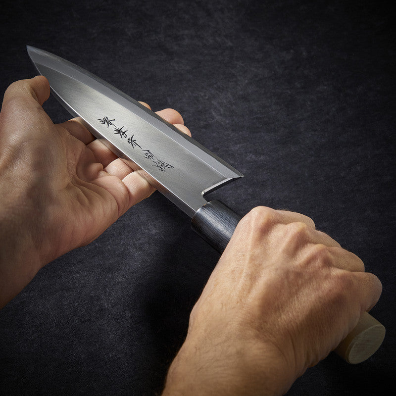 Faca Deba para peixes e aves lâmina 180 mm - destro