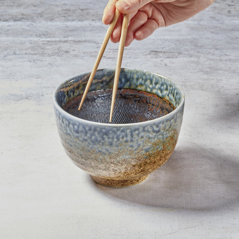 Schüssel für Soba oder Udon, Design Traditional River