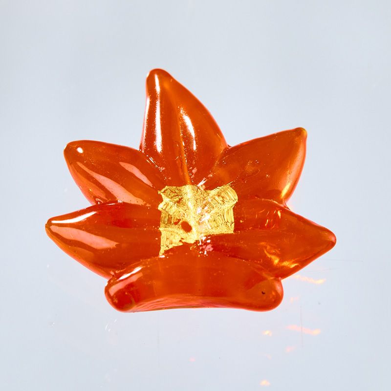 ENGIMONO red momiji maple leaf lucky charm