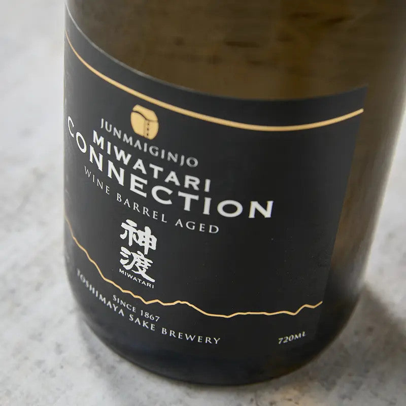 Saké Miwatari Connection Junmai Ginjo envejecido en barril 14%