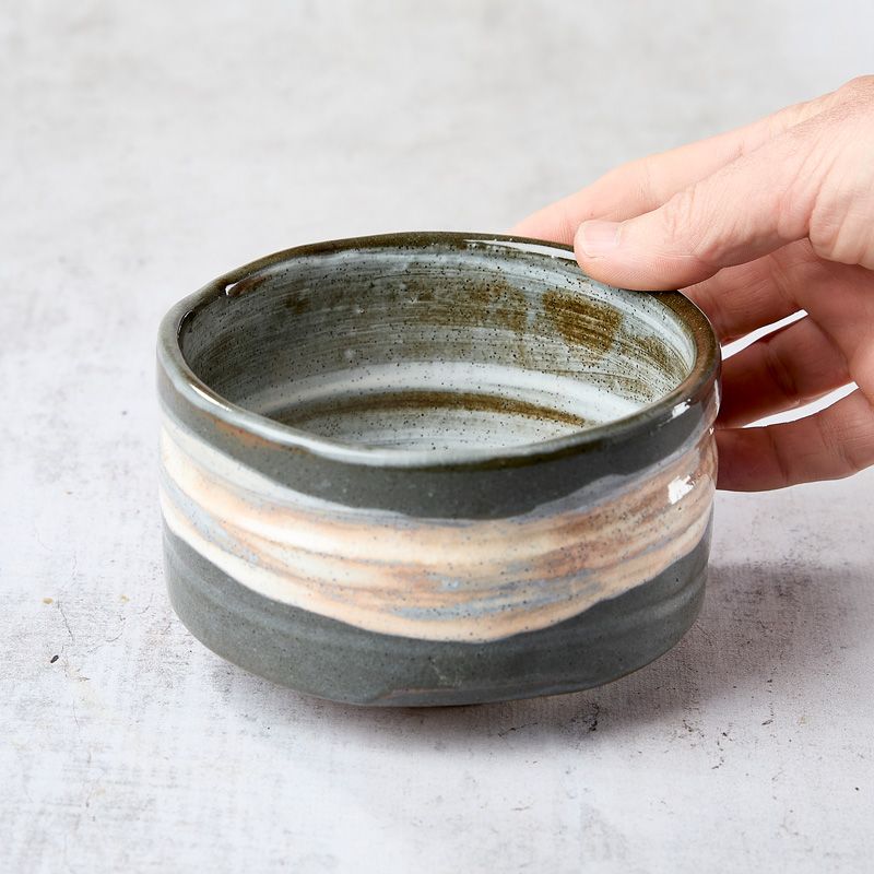 Matcha tea bowl Pattern KUMO