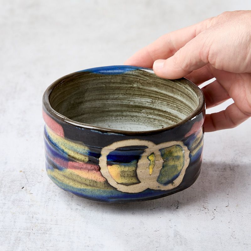 Matcha-theekom Motief SANSAI