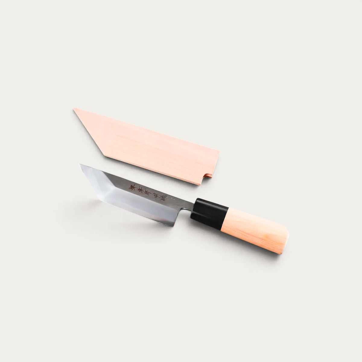 EDO SAKI Premium -angerveitsi vasenkätisille, ankeriaan ruotojen poistamiseen, klinge 120 mm ja kotelo