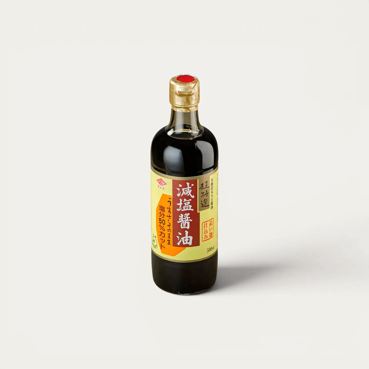 Sauce soja réduite en sel
