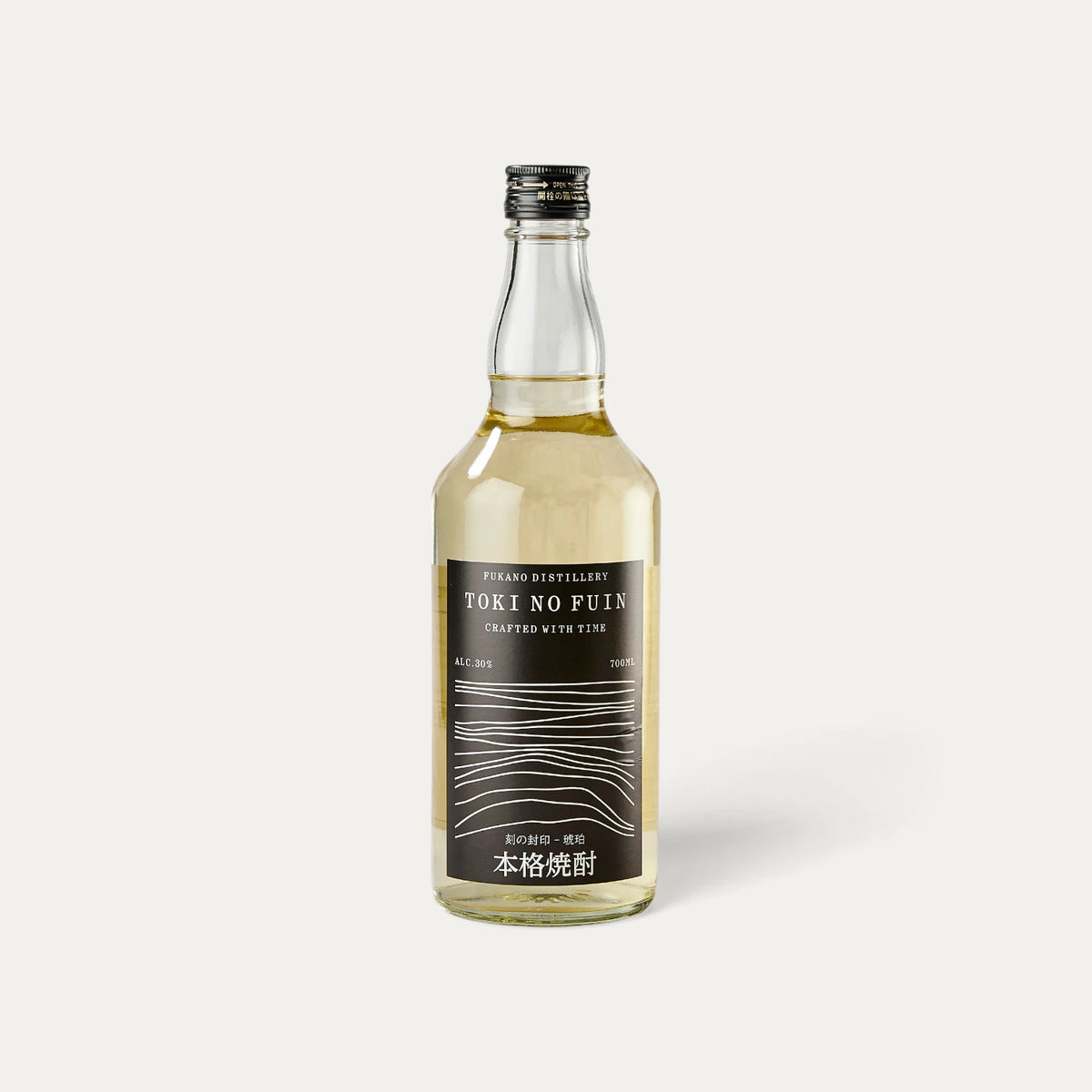 Shochu de riz TOKI NO FUIN KOHAKU, 10 ans d’âge, 30%, 700ml
