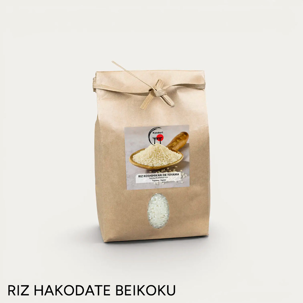 Toyaman Koshihikari-riisi hakodate beikoku