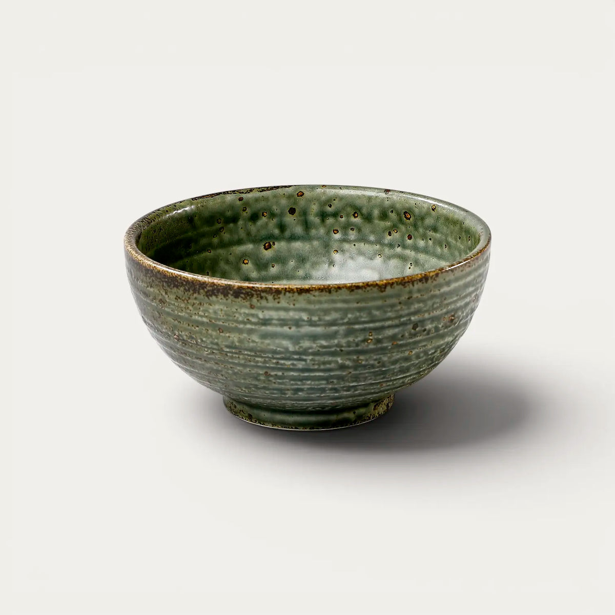 Domburi- oder Udon-Schüssel grün Ø 15,5 cm, Tiefe 7,7 cm, 820 ml