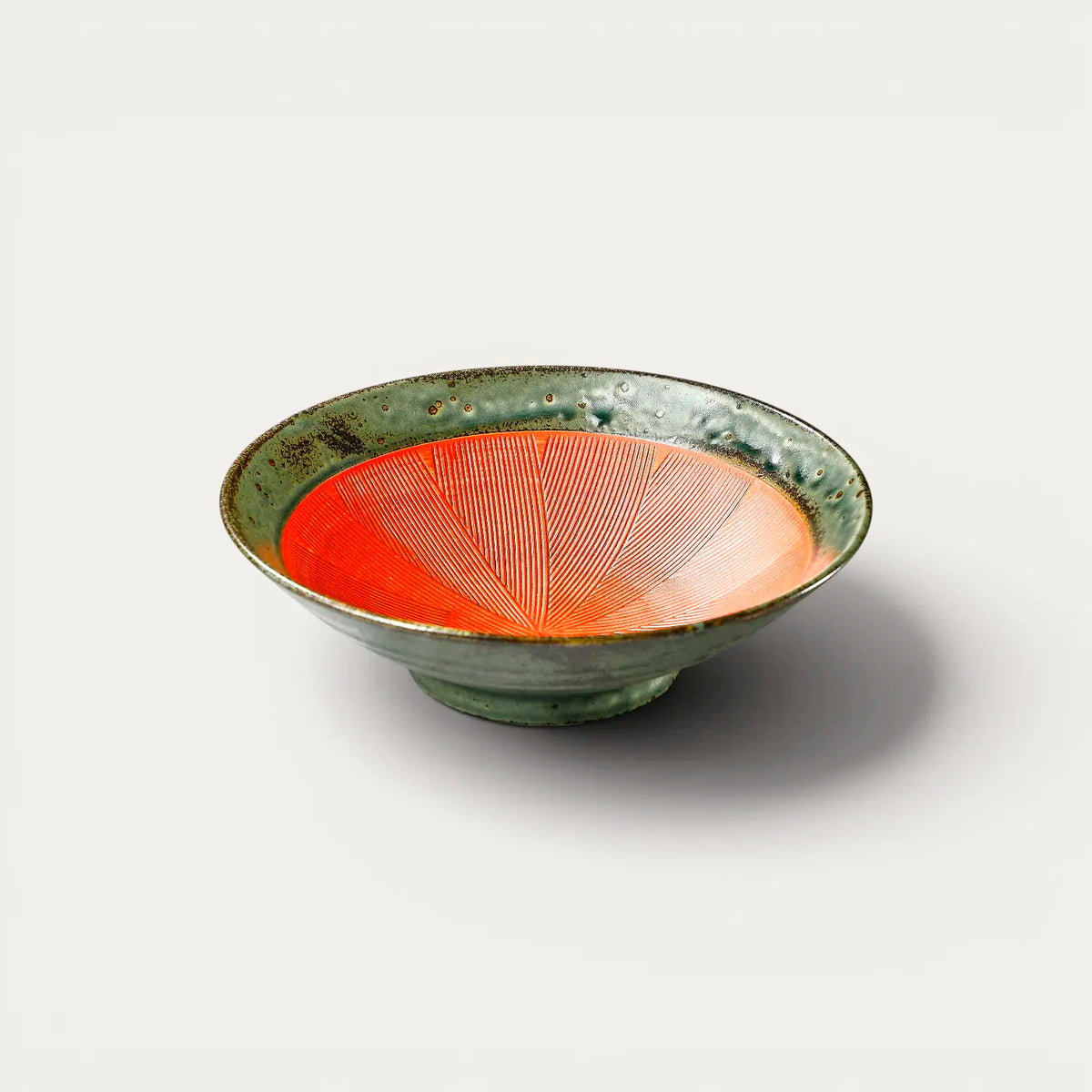Prato kushime membachi kuroshu maki Ø 24,5 cm, profundidade 7,5 cm