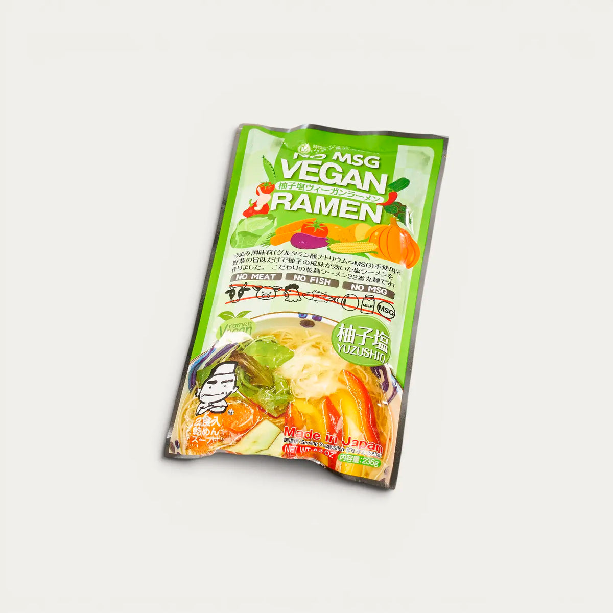 Ramen vegan et son bouillon au Yuzu - 236g