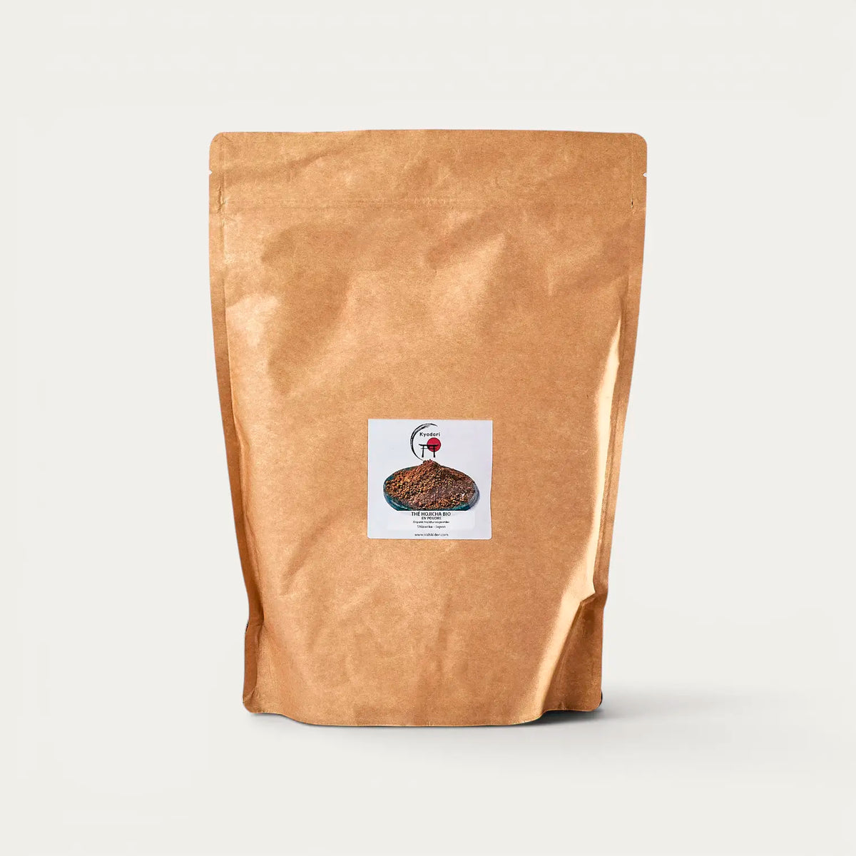 Chá hojicha Bio em pó