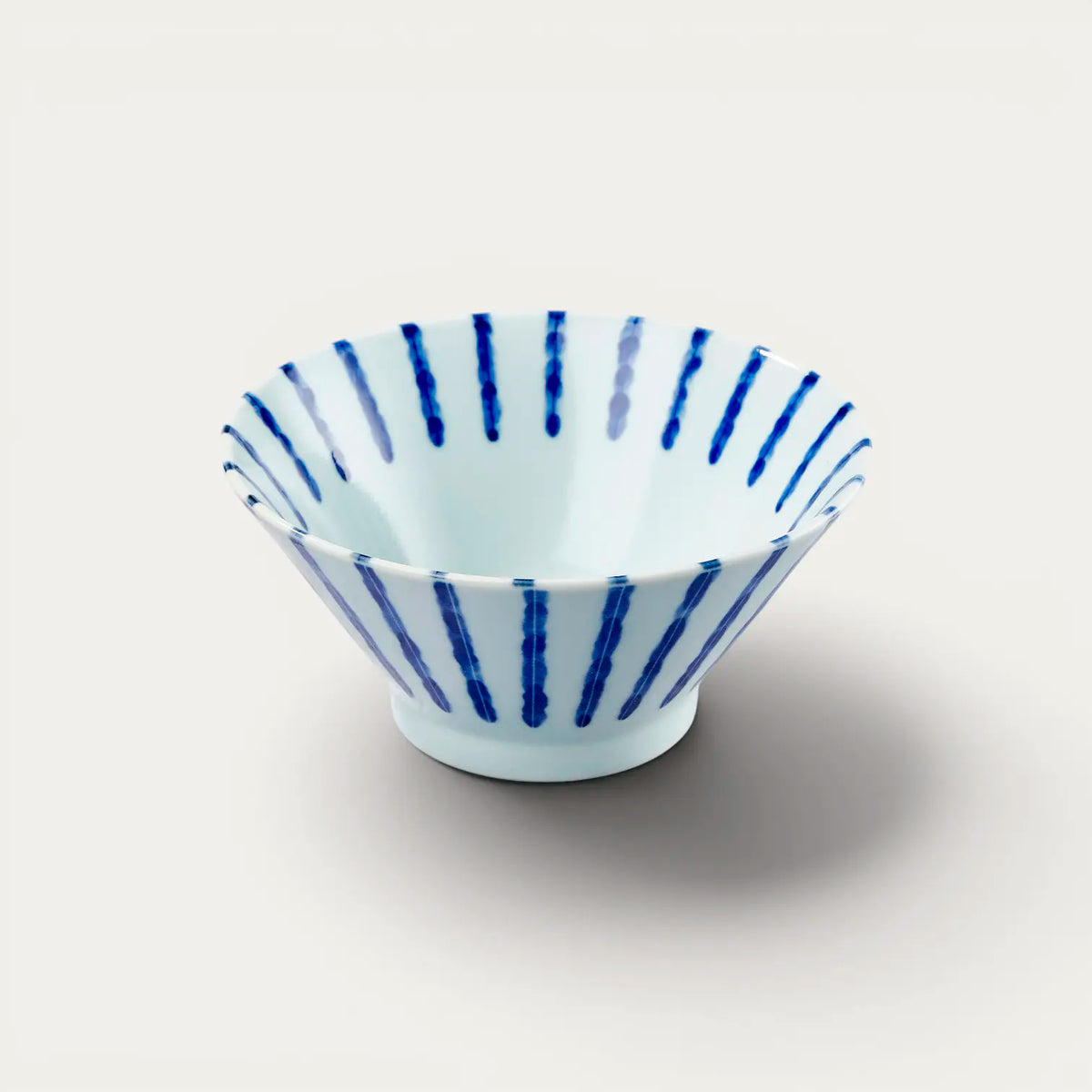 Bol à rāmen, porcelaine Minoyaki, motif DAMITOKUSA