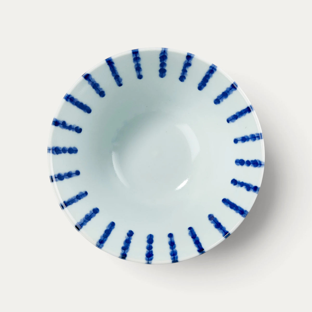 Rāmen bowl, Minoyaki porcelain, DAMITOKUSA pattern