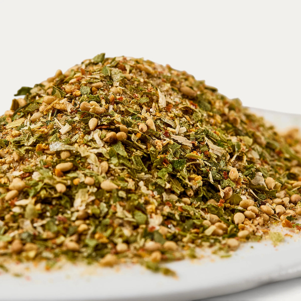 Sal marinho com shichimi e cebolinha