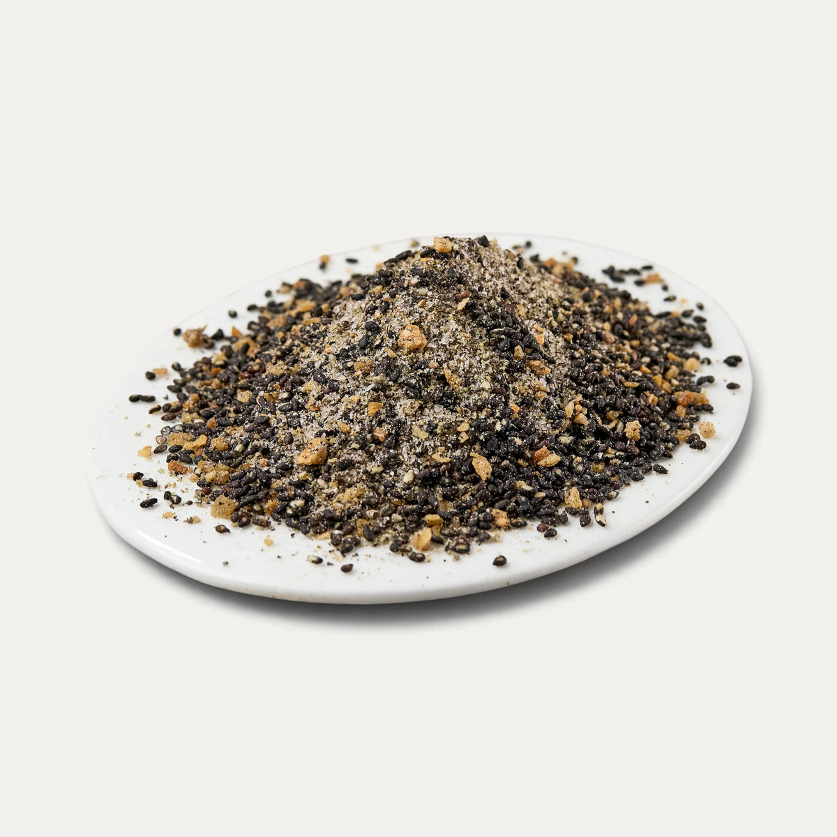 Salz mit Pfeffer und Sesam