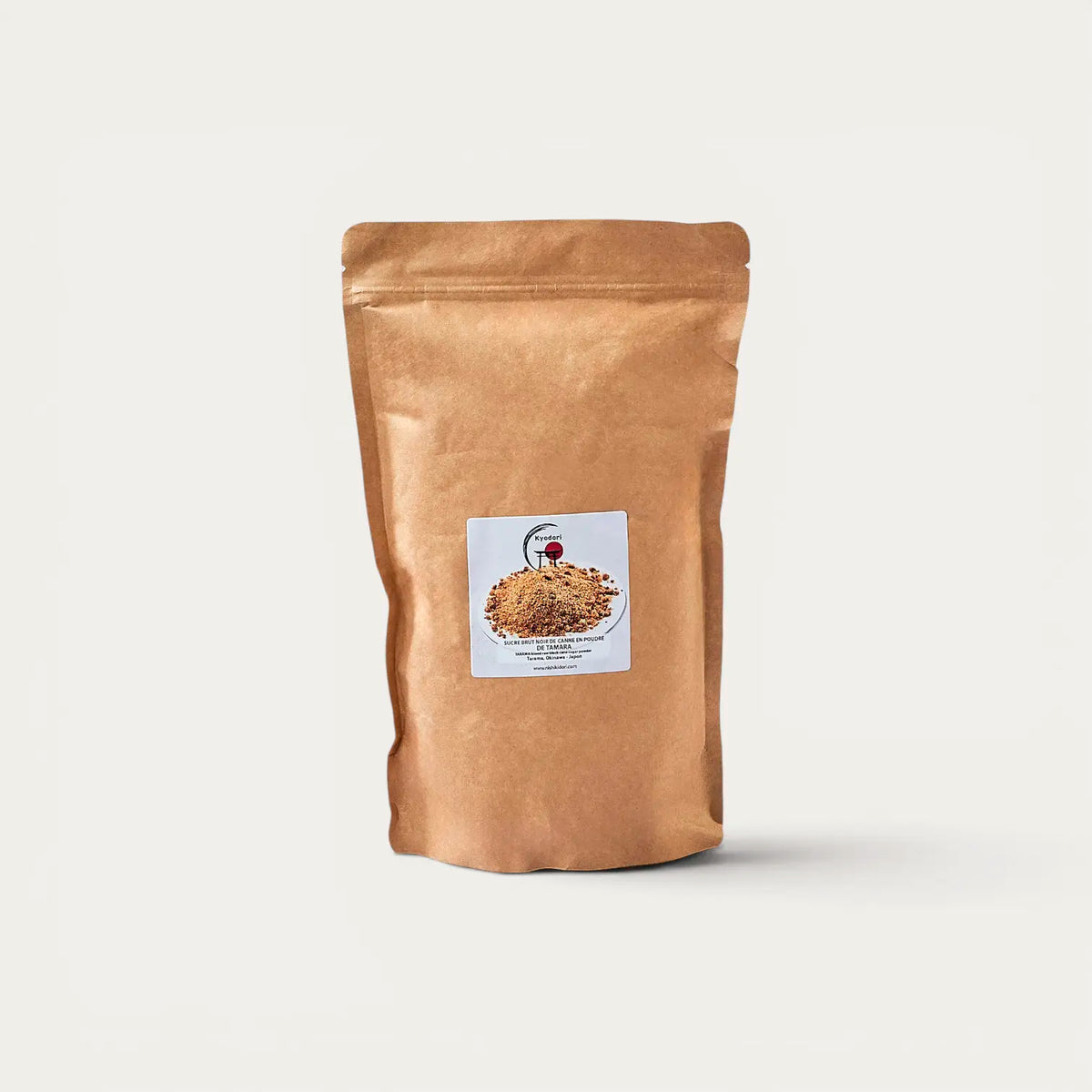Kypsytetty puhdistamaton Kokuto-ruokosokeri jauheena, IE - 1 kg
