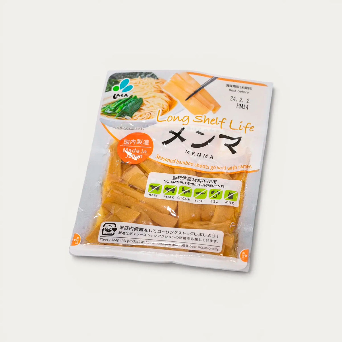 Menma bamboereepjes voor ramen - 90g