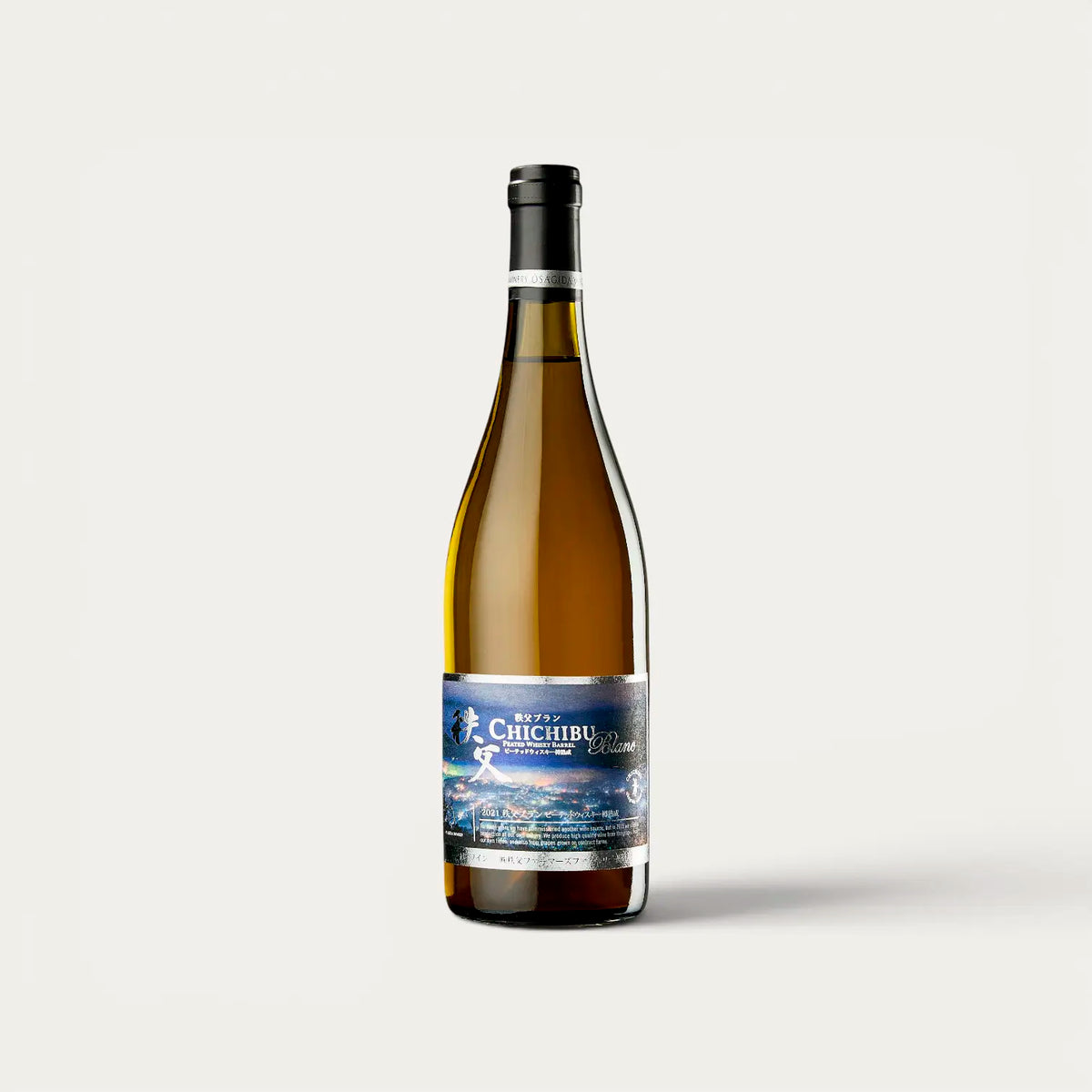 Chichibu valkoviini 2021 kypsytetty turveviskin tynnyreissä, 13 %, 750 ml