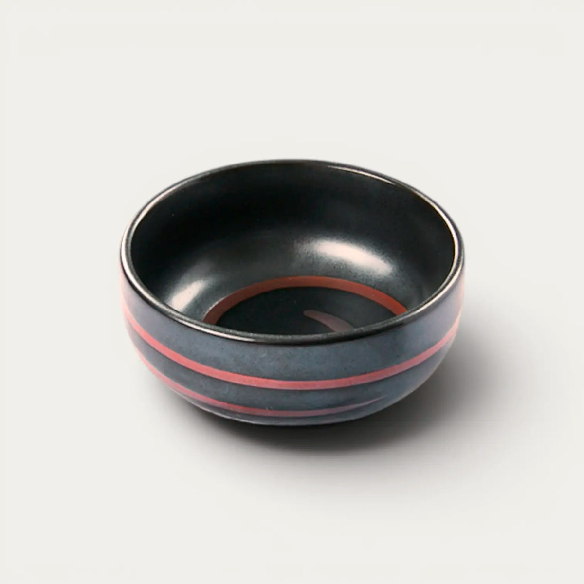 Schwarzes mattes Schälchen für Amuse-Gueules oder Tsukemono