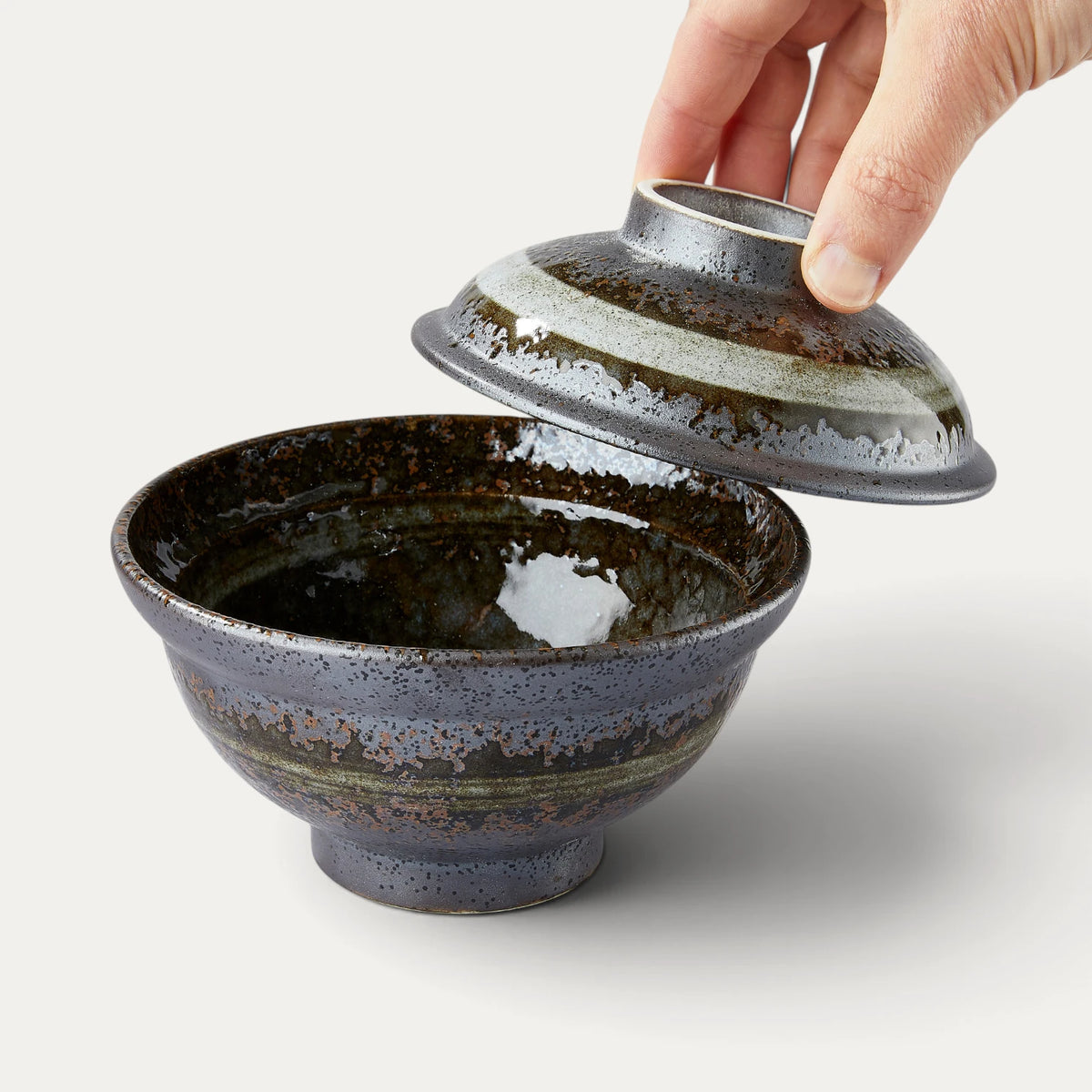 Donburikom (unagi, katsu-don), vortex design
