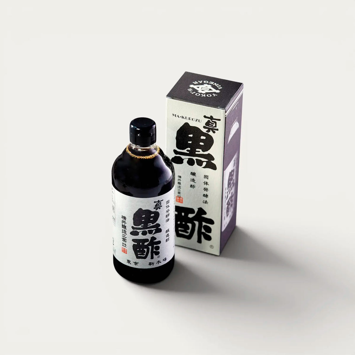 Aceto nero di riso e grano Makkurozu - 500 ml