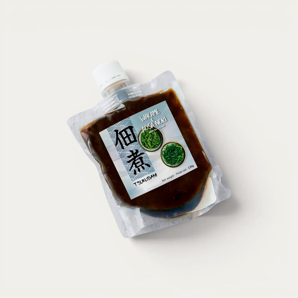 Tsukudani de wakame et aosa nori - 120g