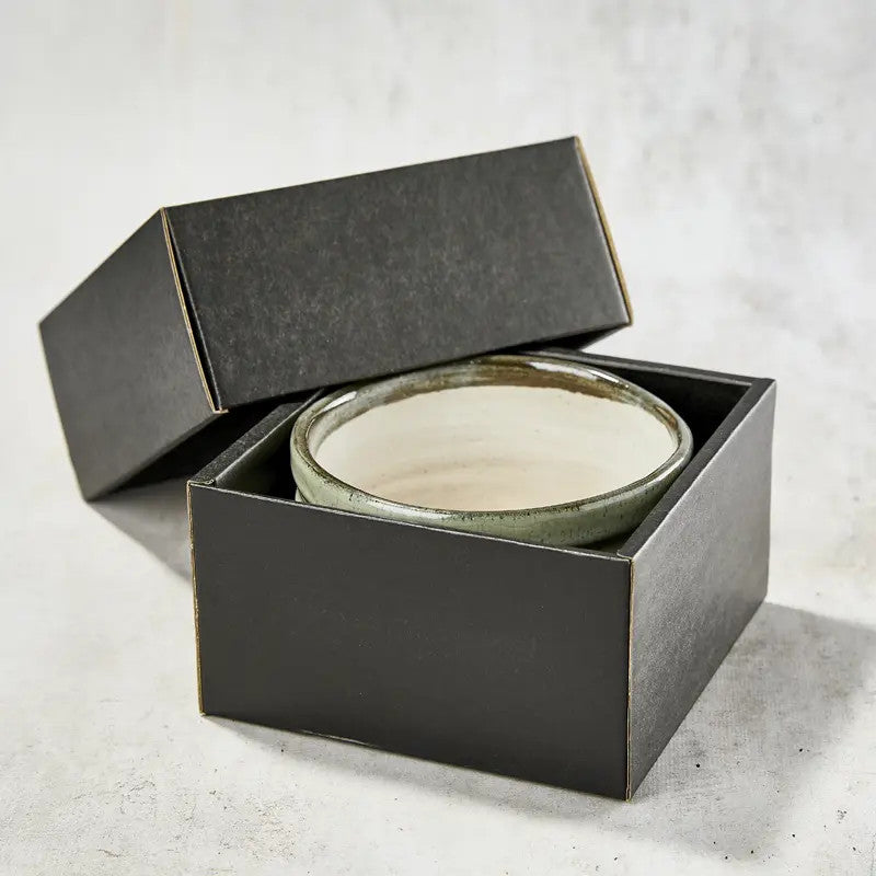 Matcha tea bowl, Pattern NYUHAKU