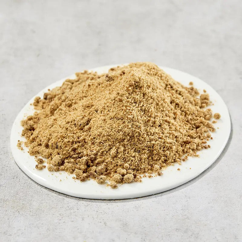 HATERUMA:n raaka musta ruokosokeri jauheena 1 kg