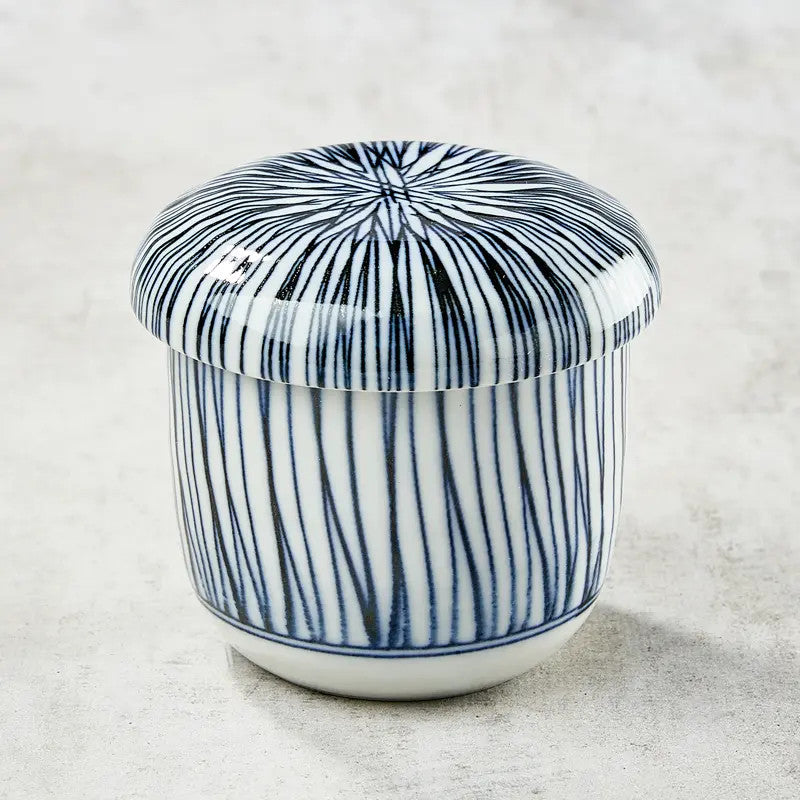 Chawan-mushi bowl, Tokusa pattern, 145 ml