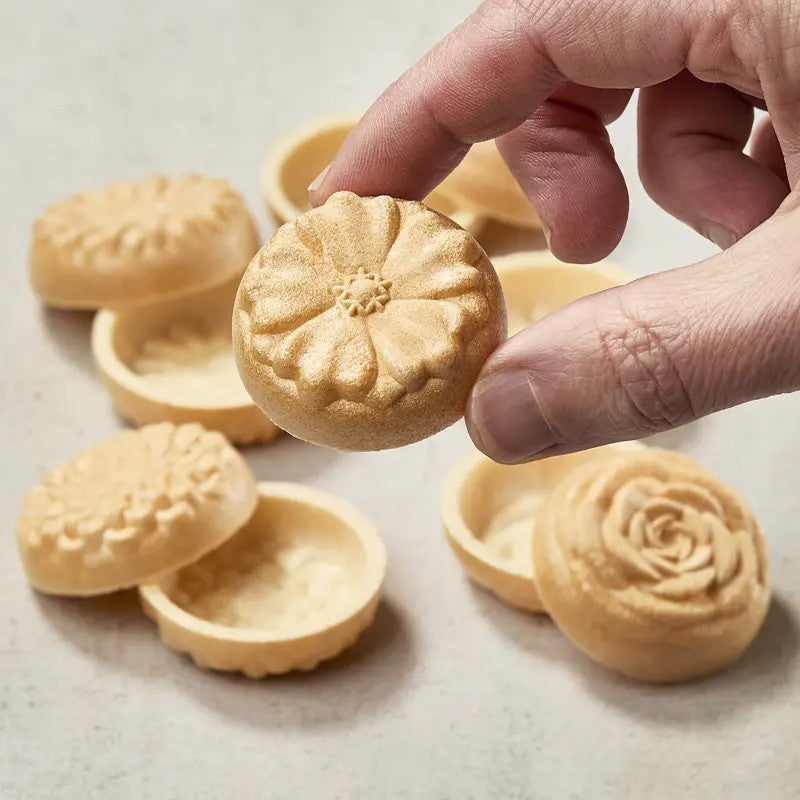Monaka assortiment fleurs 4313 mm
