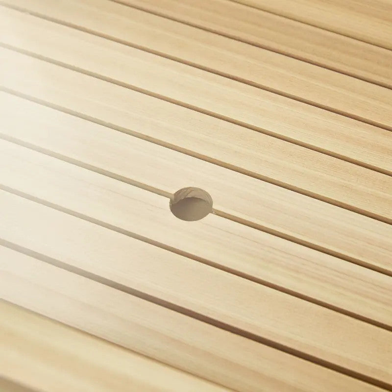 Caja Sushi Neta de madera de Hinoki con bisagras, L,600300120