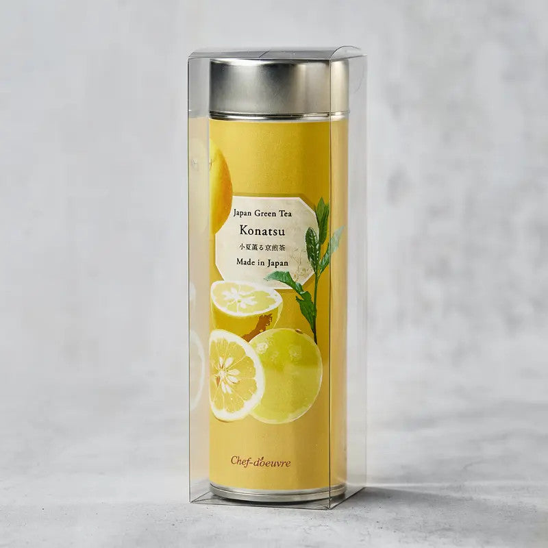Chá verde perfumado com citrino Konatsu - 40g