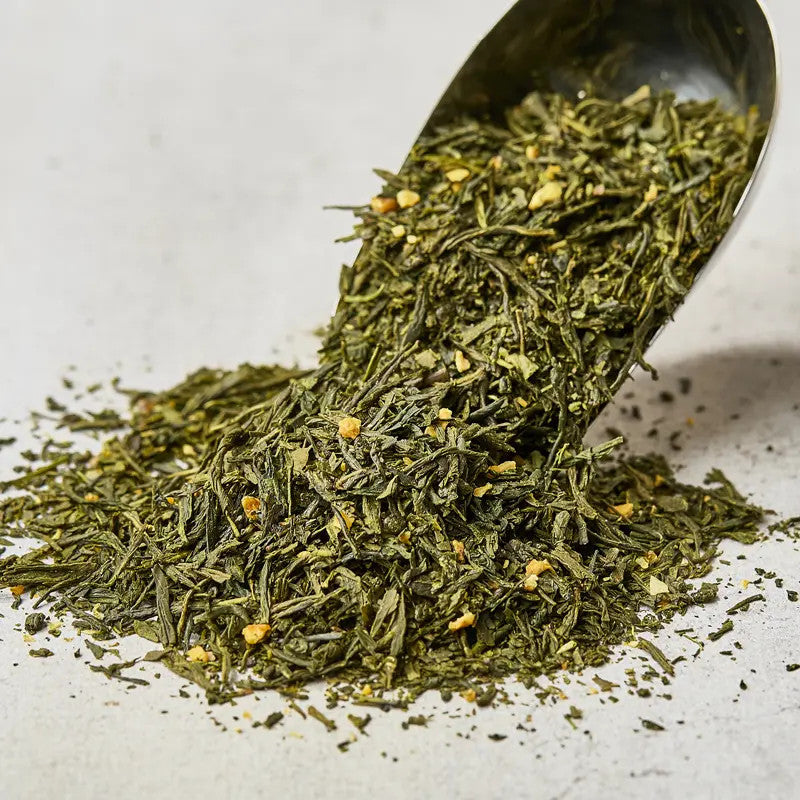 Aromatisierter grüner Tee mit Daidai-Zitrusfrucht - 40g