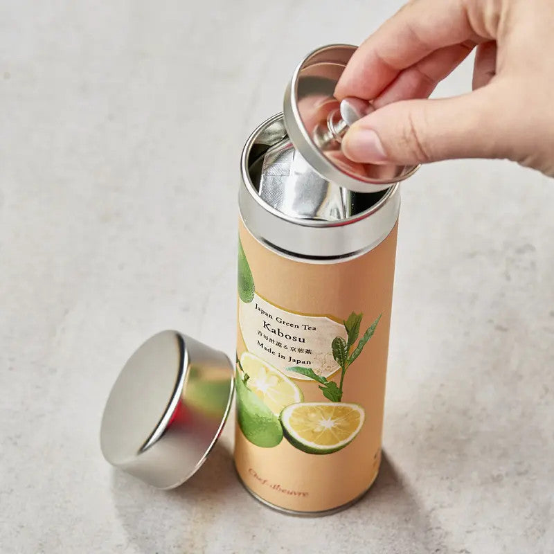 Chá verde aromatizado com citrino Kabosu - 40g
