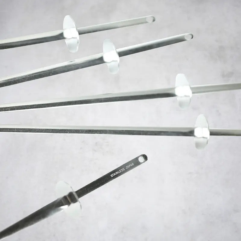 Lot de 5 Brochettes spéciales barbecue Robatayaki