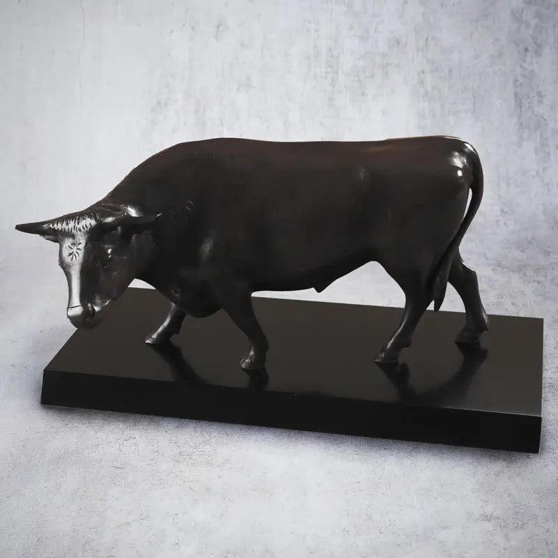 Wagyu Yufu bronze statue