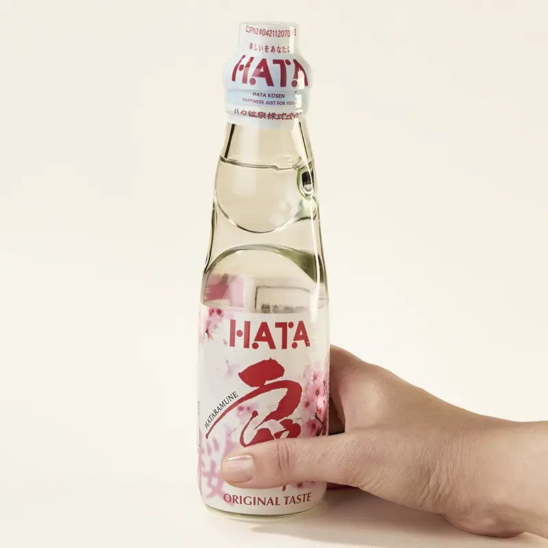 Limonade HATA RAMUNE authentique saveur SAKURA 200 ml