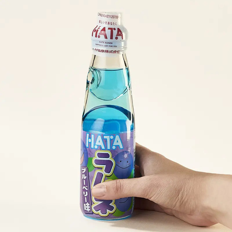 Limonade HATA RAMUNE authentique saveur MYRTILLE 200 ml