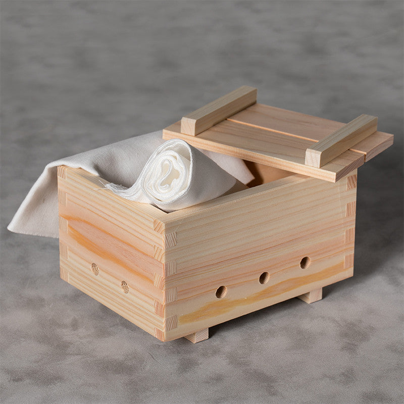 Presse à tofu ou à riz en bois de cyprès Hinoki Matériel